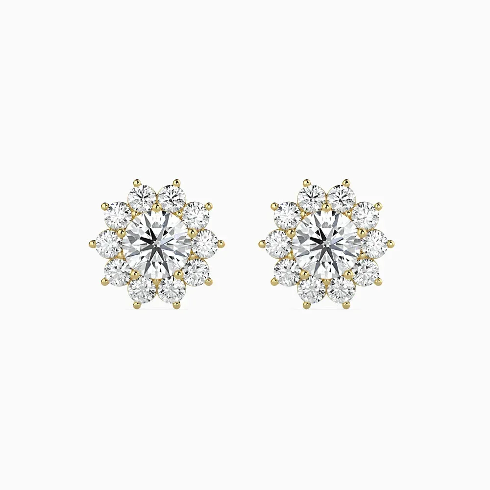 Blooming Earrings – lab-grown diamond earrings
