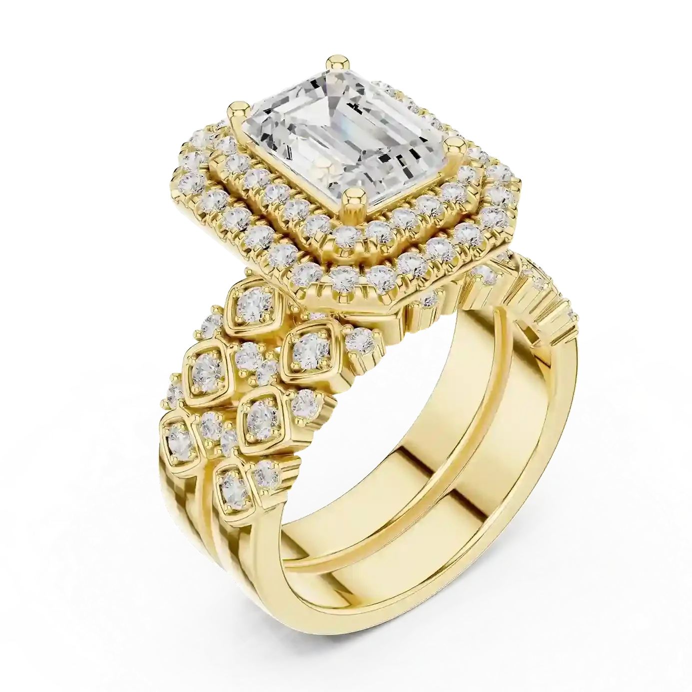 Celestial spark ring – lab-grown diamond ring