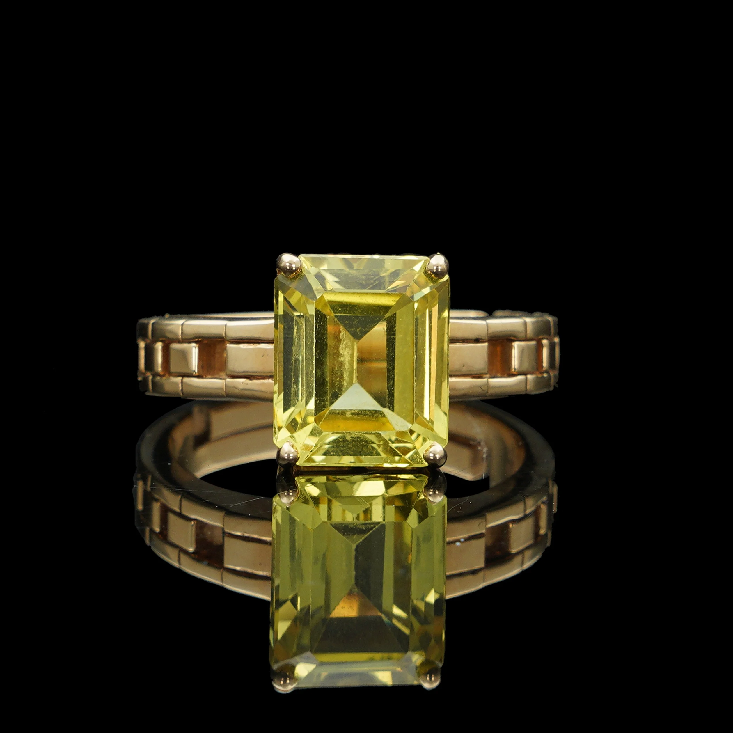 Labgrown Yellow Sapphire Ring – lab-grown diamond ring