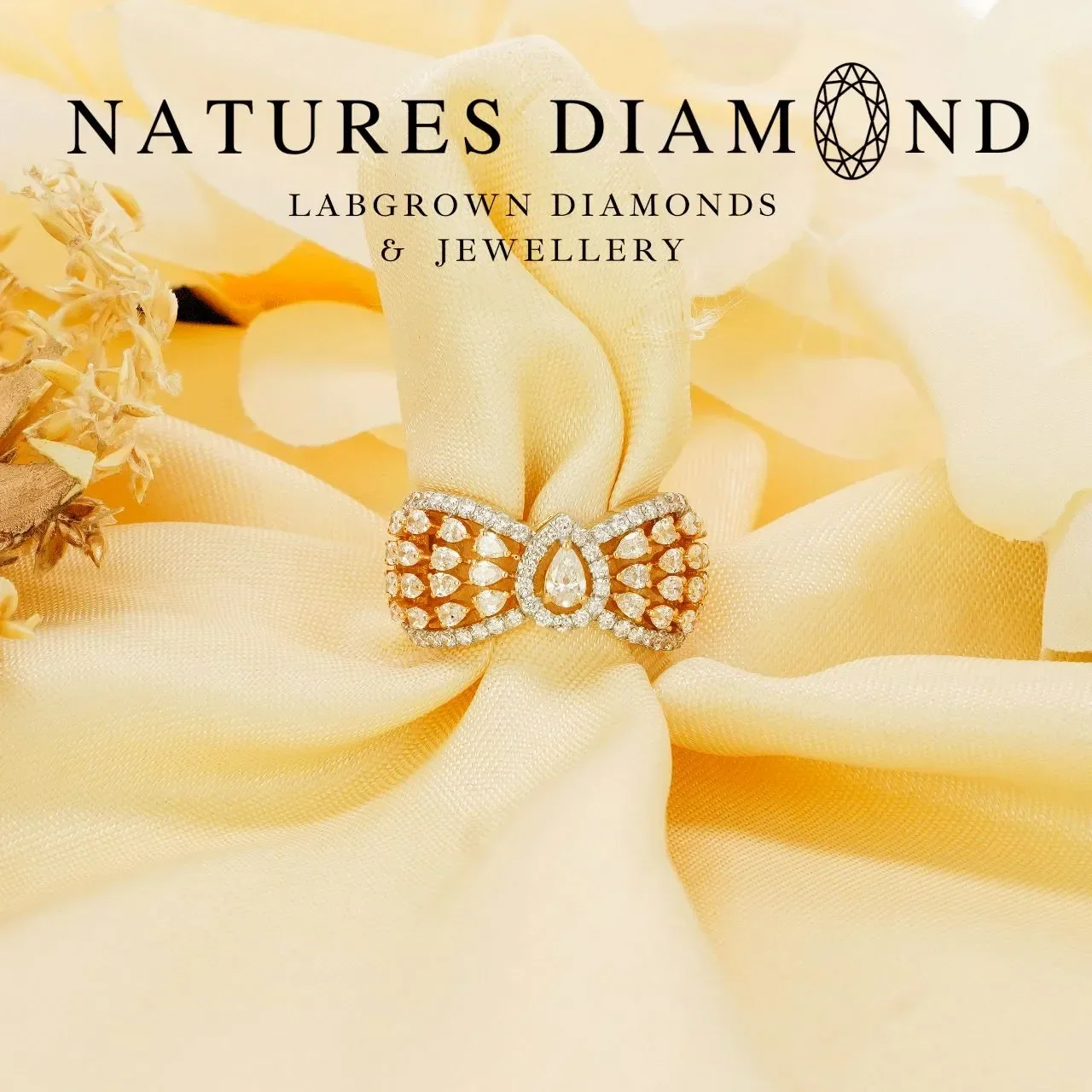 Ladies Cocktail Ring – lab-grown diamond ring