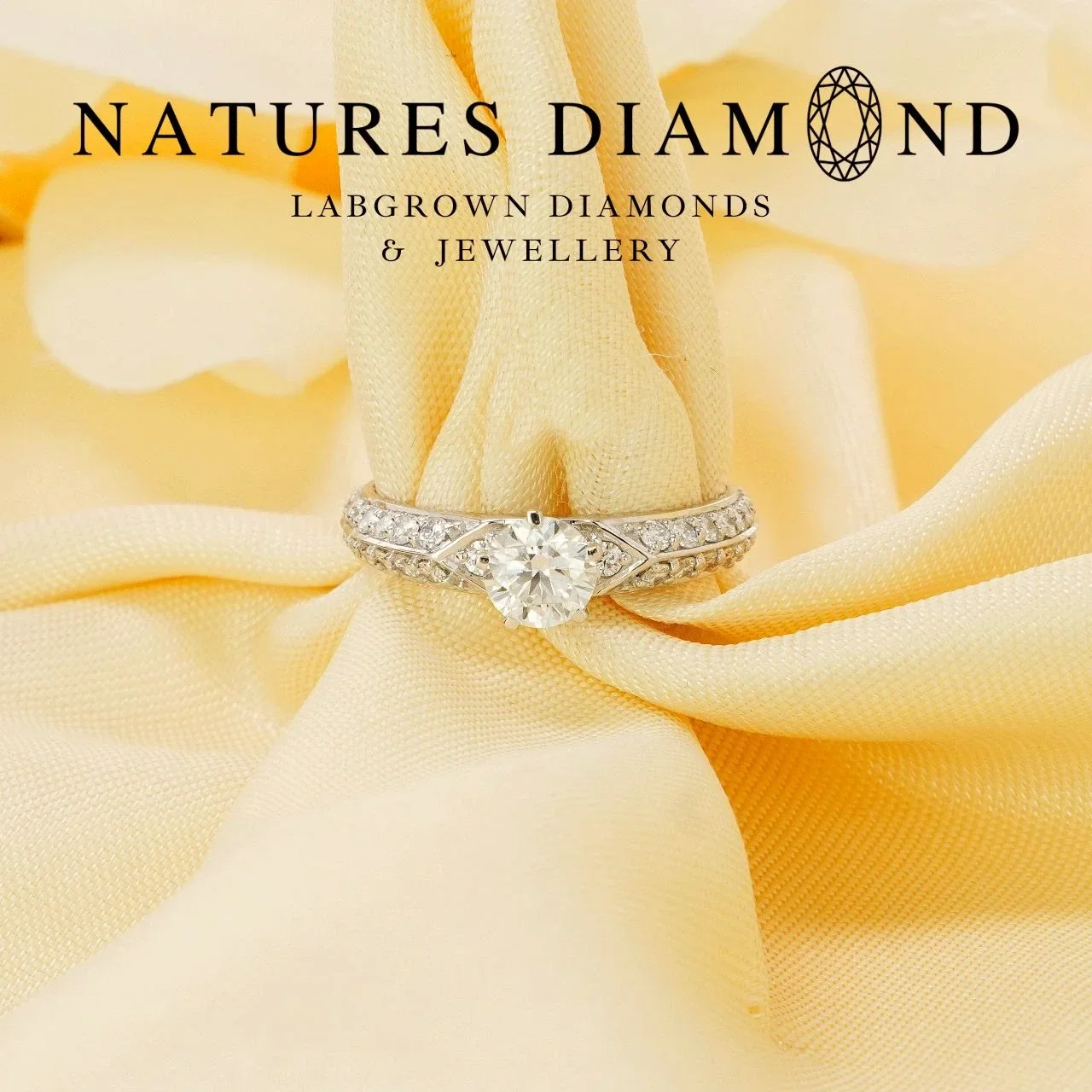 Sleek Solitaire Ring – lab-grown diamond ring