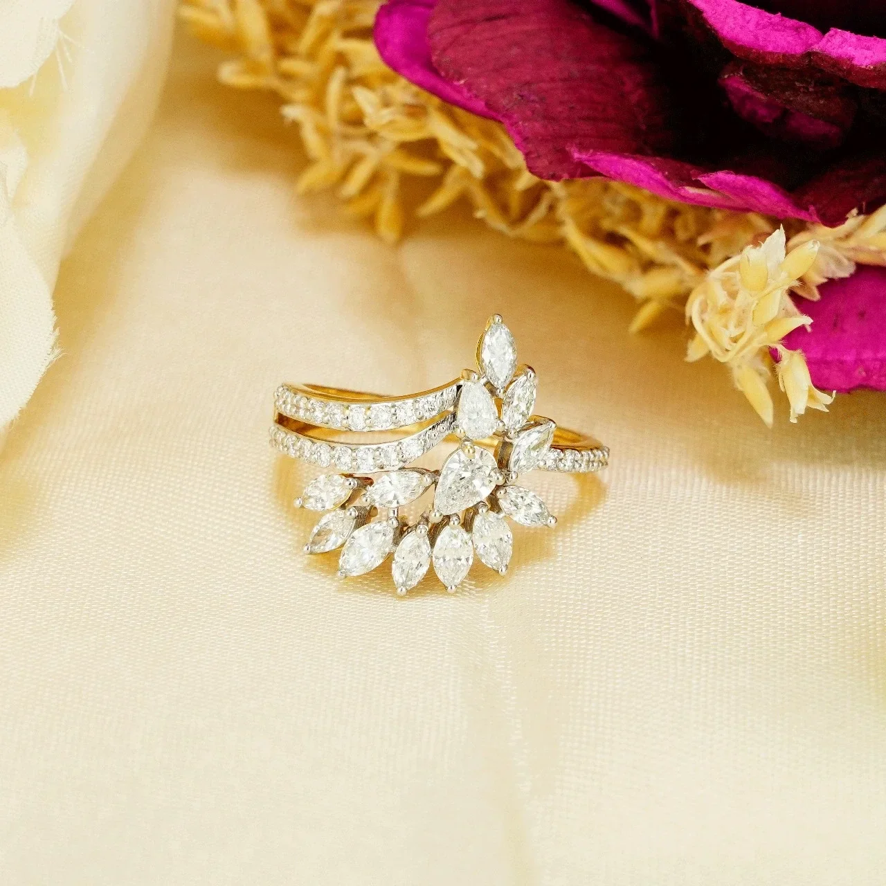 Alara Cocktail Ring – lab-grown diamond ring